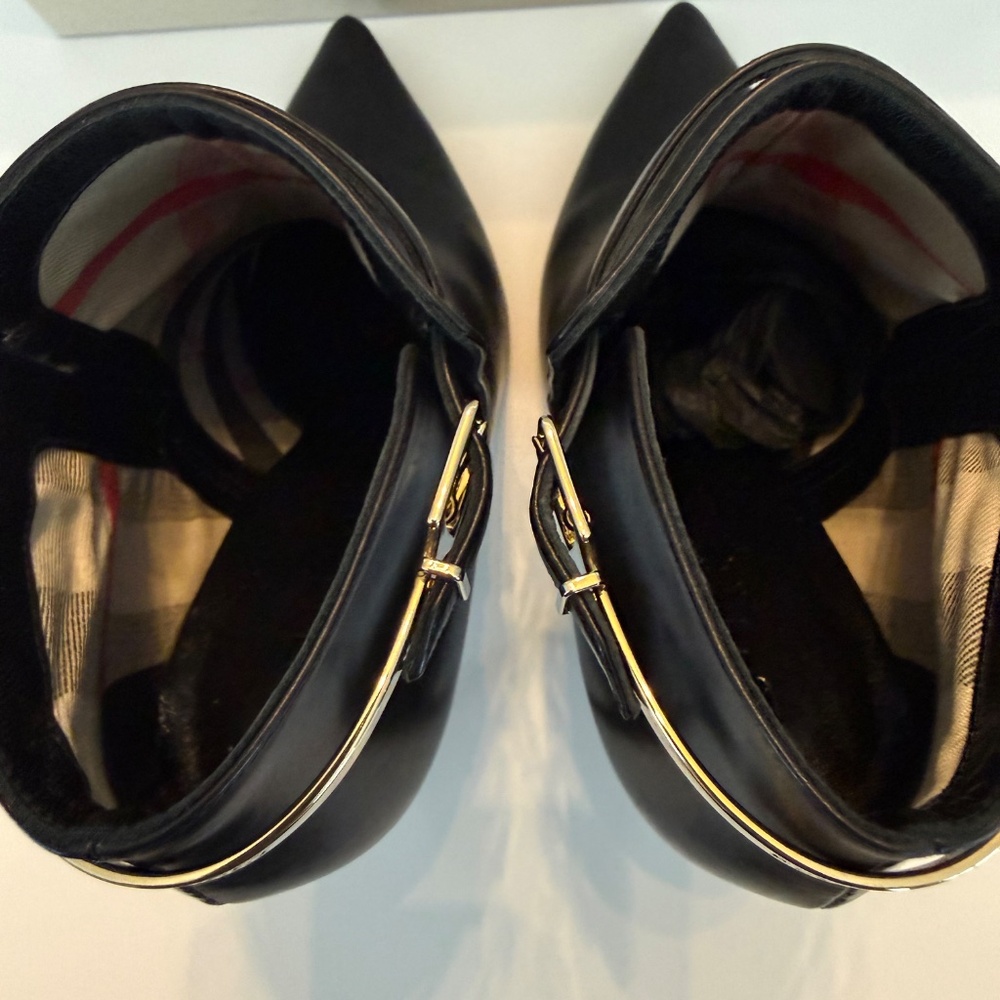 BURBERRY WOOLWELL ANKLE BOOTS - Picture 5 of 14